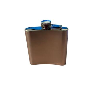 Imagem de Cantil Whiskeira de bolso em Aço Inox 6 OZ Porta bebidas 180ml