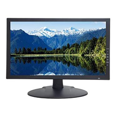 Imagem de Monitor de segurança LED 101AV 18,5 aceita imagem Ultra HD 4K em HDMI e composto padrão na entrada/saída BNC, alto-falante embutido, suporte VESA para câmera CCTV DVR Home Office vigilância 24 horas