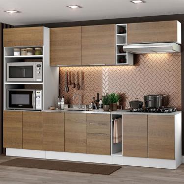 Imagem de Cozinha Completa Madesa Stella 290001 com Armário e Balcão