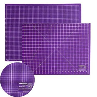 Imagem de Base De Corte A2 60x45 Dupla Face Patchwork Artesanato Cores - Lanmax,