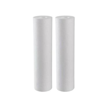 Imagem de Kit 2 Refil Cartucho Polipropileno Liso 10x2.1/2 0,5 Micras - BR Fish 