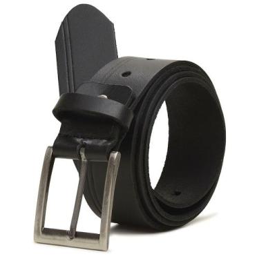 Imagem de Cinto em Couro Motoqueiro Preto - MTS, P