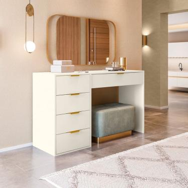 Imagem de Aparador com 5 Gavetas e Porta Objetos Vita Yescasa Off White