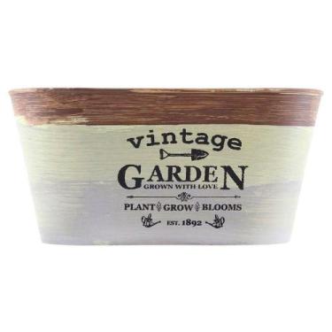 Imagem de Mini Vaso De Planta Cachepot Estampado Decorado 9cm - Gici Casa