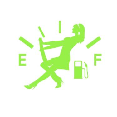 Imagem de 4 peças adesivos engraçados de tanque de combustível à prova d'água decalque hilário para a maioria dos veículos, carros, caminhões, portas de tampa de gasolina, fácil instalação, mais cores