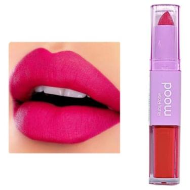 Imagem de Batom Duo Matte Mood CM12 HB861412 Ruby Rose