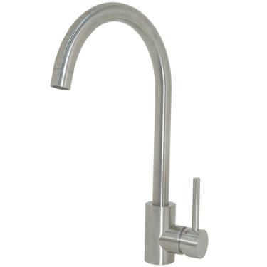 Imagem de Misturador para Pia e Mesa Monocomando de Inox Escovado - 771733 - STOC