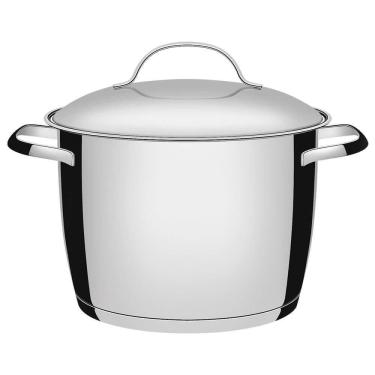 Imagem de Caldeirão Tramontina Allegra em Aço Inox com Fundo Triplo 20 cm 4,4 L 62655200