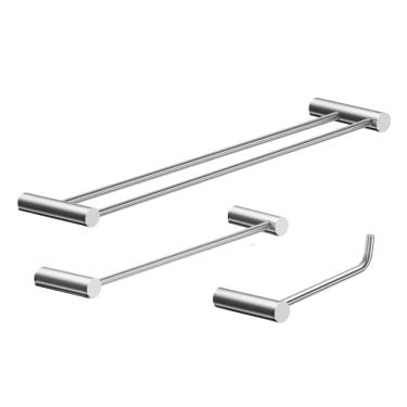 Imagem de Kit Acessórios Para Banheiro 3 Peças Grego Metal 2040or