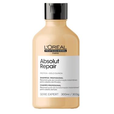 Imagem de Loreal Professionnel Abs Repair Gold Quinoa Shampoo 300ml - Loreal Pro