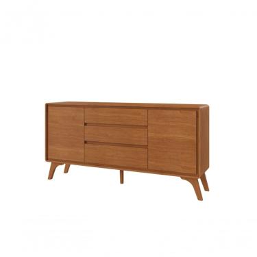 Imagem de Buffet Sinus 2 Porta 3 Gavetas Mavaular Naturale