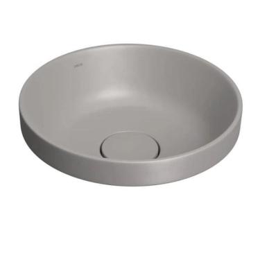 Imagem de Cuba Sobrepor Redonda 30Cm Cinza Antracite L.22030.85