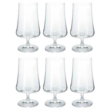 Imagem de Jogo de 6 Taças Xtra para Cerveja de Cristal Ecológico 380ml - Bohemia