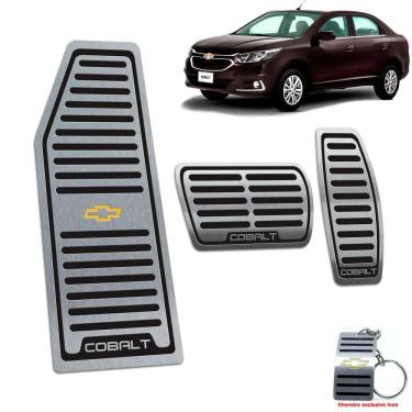 Imagem de Pedaleira Automático E Descanso Chevrolet Cobalt Preto