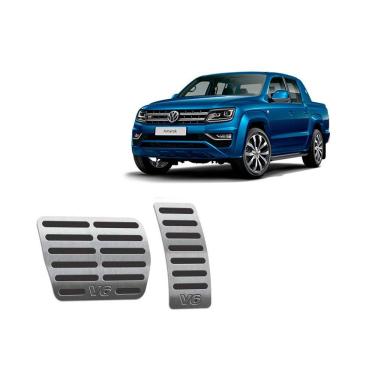 Imagem de Pedaleiras Automático Volkswagen Amarok V6 2010/2019 Preto