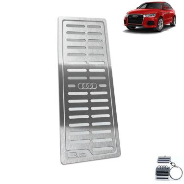 Imagem de Descanso De Pé Aço Inox Audi Q3 2012 A 2019 Prata