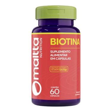 Imagem de Suplemento Alimentar Biotina Com 60 Cápsulas - Maltta - Maltta Nutriti