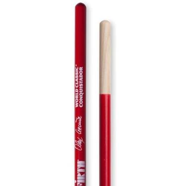 Imagem de Baqueta Vic Firth Signature Alex Acuña Conquistador Sem Ponta Padrão Timbales 1272