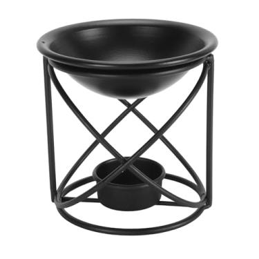 Imagem de Depisuta Aquecedor de Derretimento de Cera de Metal, Aquecedor de Cera de Vela, Queimador de óleo Essencial de Aromaterapia, Aquecedor de Fragrância, Suporte de Vela para Derreter Velas (Estilo A)
