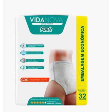 Imagem de Fralda Vida Nova Comfort Pants G/EG C/32 Un. - FONEFRALDAS