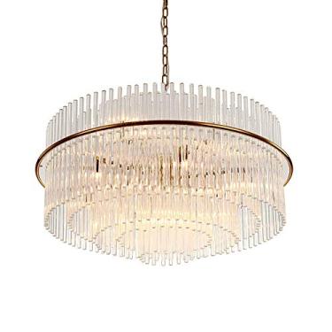 Imagem de Luminária Pendente, Luminária Pendente Luminária Luminária Luxo Criativo Simples Lustre de Cristal, Luz de Teto de Cristal Luzes de Teto de Cristal Luzes de Cozinha