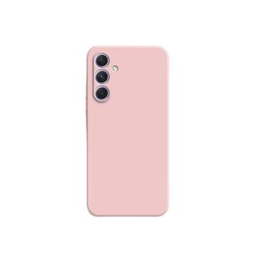 Imagem de Capa para Samsung Galaxy A54 5G com amortecedor de silicone rosa - Lig