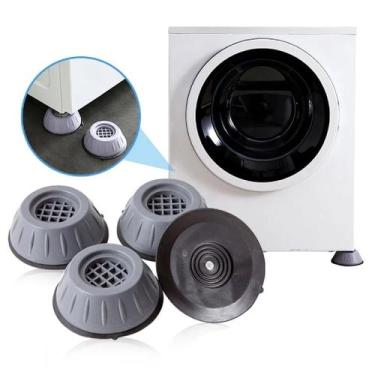 Imagem de Kit 40 Pés Anti Vibração Maquina de Lavar Secadora Geladeira - Ami