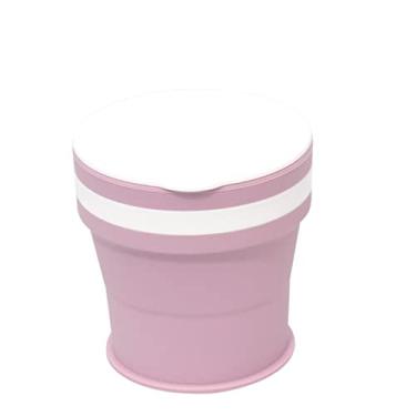 Imagem de WYUYIWH Copo de água Copos Dobráveis Copo de Água Viagem Silicone Retrátil Colorido Portátil Exterior Café Copo de Mão (Cor: Verde 1)