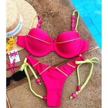 Imagem de Biquíni Luna - Aquaianna, Pink, G