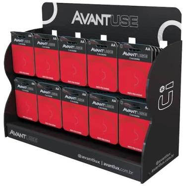 Imagem de Expositor balcao pilhas avant