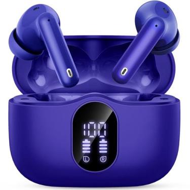 Imagem de Fones de ouvido Bluetooth sem fio Earbud Btootos 2024 com 4 microfones