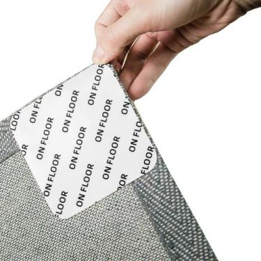 Imagem de Pinça para tapete Home Techpro de dupla face, reutilizável, 12 peças
