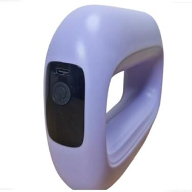 Imagem de Massageador Abdominal Lombar Recarregável – Emagrecimento, Massagem Vibratória, Cinto Ajustável, 5 Modos, Alívio Cólicas Estresse, Uso Casa Academia e Trabalho – Conforto Bem-Estar - Luiggi Presentes® (Azul)