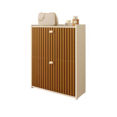 Imagem de Sapateira Organizadora Fechada, Closet 2 Gavetas Basculantes 2 Porta Organizadora 12 Pares Quarto Hall de Entrada Multiuso