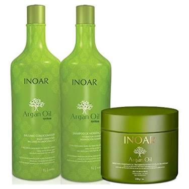 Imagem de Kit Inoar Argan Oil 2l + Máscara Argan Oil 500g