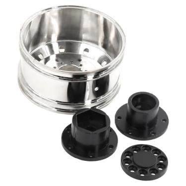 Imagem de EHJRE Aro de Cubo de Roda Dianteira de Carro RC 1/14, Acessório, Substituição, Resistente de Alto Desempenho