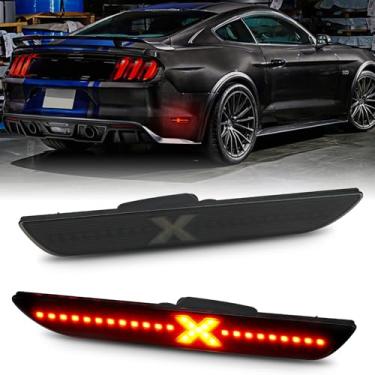 Imagem de Bestview Luzes de LED laterais para Ford Mustang 2015