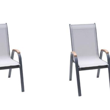 Imagem de Conjunto 2 Cadeiras Alumínio Maresias - Rivatti