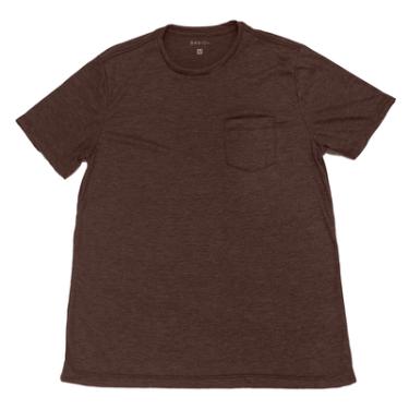 Imagem de CAMISETA MC BOLSO BASIC+, EM TECIDO POLIESTER COM VISCOSE, MARROM P