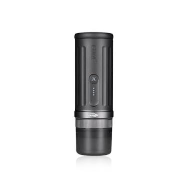 Imagem de IKAPE Máquina de café expresso portátil KAPO K2 com conexão Bluetooth e cesta sem fundo de 51 mm, cafeteira elétrica de 20 bar de pressão, para casa, viagem, acampamento