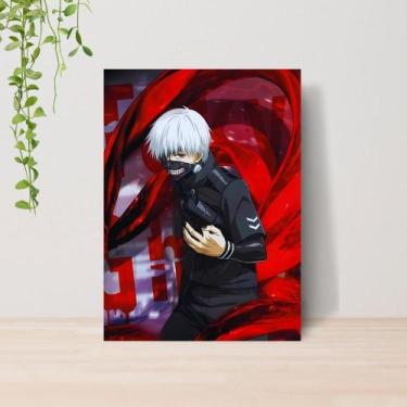 Imagem de Quadro Tokyo Ghoul Anime A4  Placa MDF 05 - Lomi Art