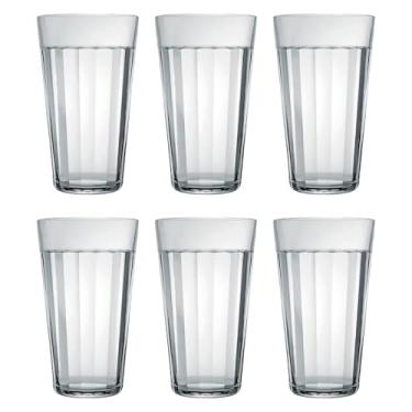 Imagem de WebBar, Copo Americano Long Drink de Vidro 450ml 6 Unidades