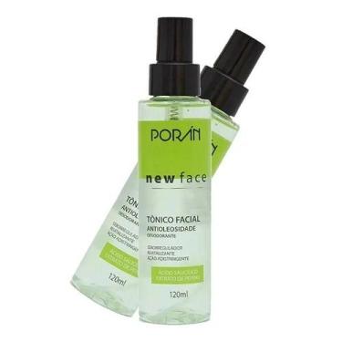 Imagem de Tonico Facial New Face Antioleosidade Poran 120ml