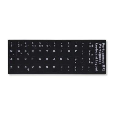 Imagem de Adesivo para Teclado de Notebook Português ABNT2 Ç  Preto - bringIT, 3