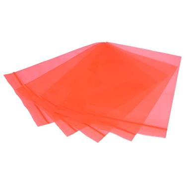 Imagem de Bolsa protetora antiestática 4 x 6 polegadas (10 x 15 cm) vermelha transparente resselável para disco rígido HDD SSD 50 peças