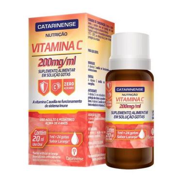 Imagem de Vitamina C - 200mg/ml Gotas - Catarinense Nutrição-Masculino
