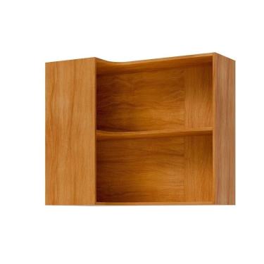 Imagem de Armário Aéreo Cozinha Modulado Divina Canto Reto C- 2 Nichos 92cm Cinamomo - Mgm