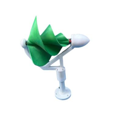 Imagem de Generic Gerador de turbina eólica espiral, gerador de energia eólica de alta eficiência, saída CC compacta, trifásico, sem escovas, para RV industrial, Verde