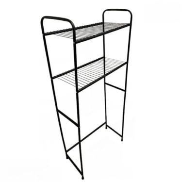 Imagem de Rack Estante Lavanderia Maquina De Lavar Organizaçao Prateleira Aço