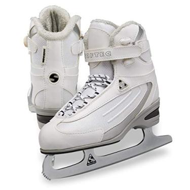 Imagem de Patins de gelo femininos Jackson Ultima Softec Classic ST2300 ST2321, masculinos, meninas, meninos, crianças, Branco, Toddler Medium 8